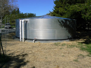 Small water tank